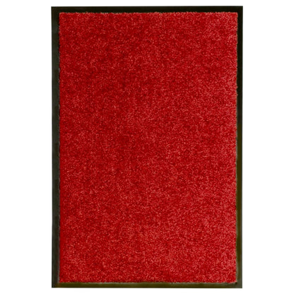 Paillasson lavable Rouge 40x60 cm