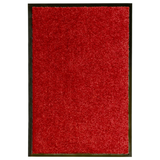 Paillasson lavable Rouge 40x60 cm