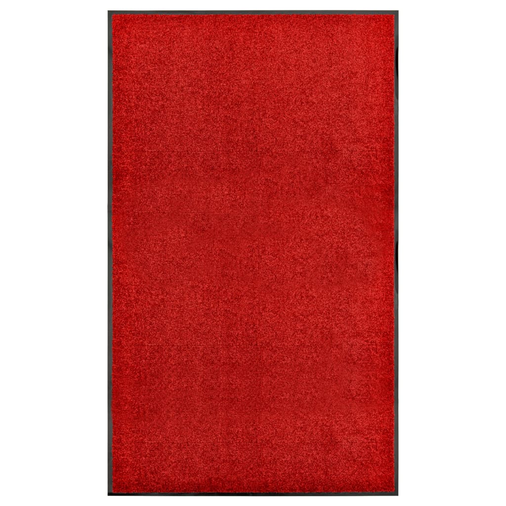 Paillasson lavable Rouge 90x150 cm