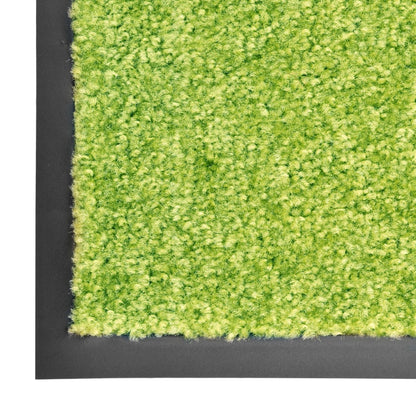 Paillasson lavable Vert 40x60 cm