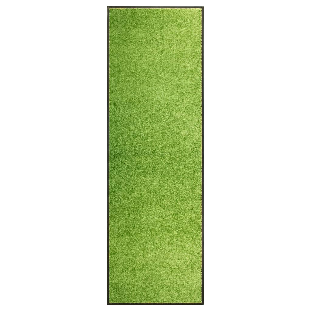 Paillasson lavable Vert 60x180 cm