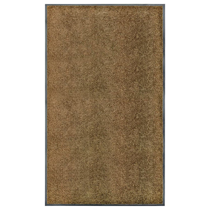 Paillasson lavable Marron 90x150 cm