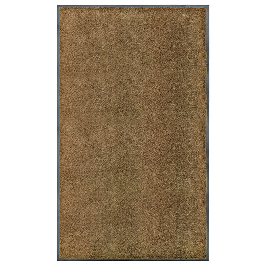 Paillasson lavable Marron 90x150 cm