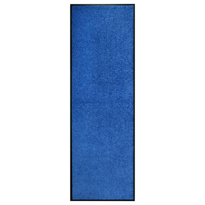 Paillasson lavable Bleu 60x180 cm