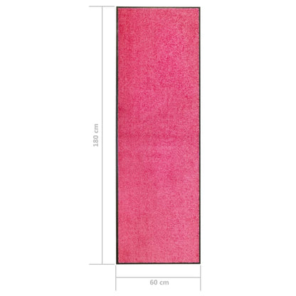 Paillasson lavable Rose 60x180 cm