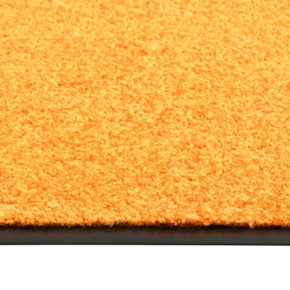 Paillasson lavable Orange 40x60 cm