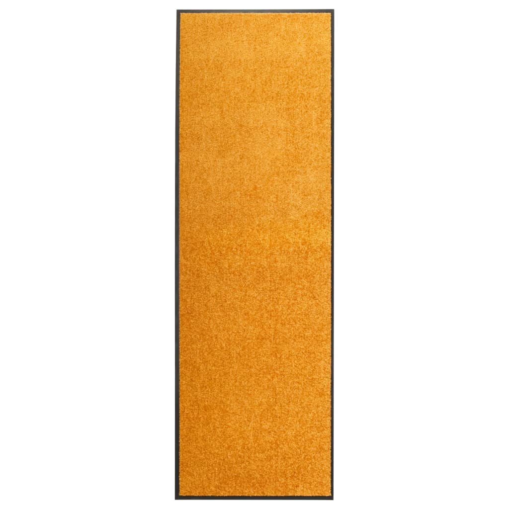 Paillasson lavable Orange 60x180 cm