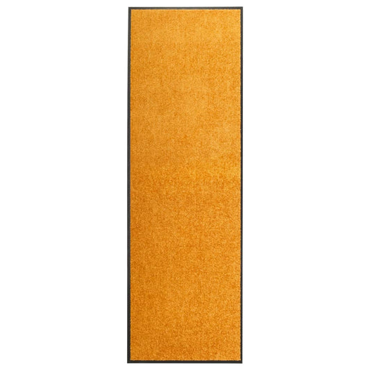 Paillasson lavable Orange 60x180 cm