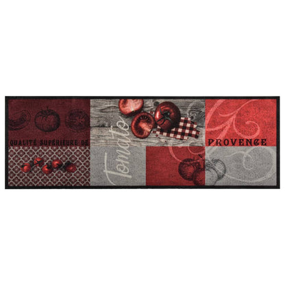 Tapis de sol de cuisine lavable Tomate 45x150 cm