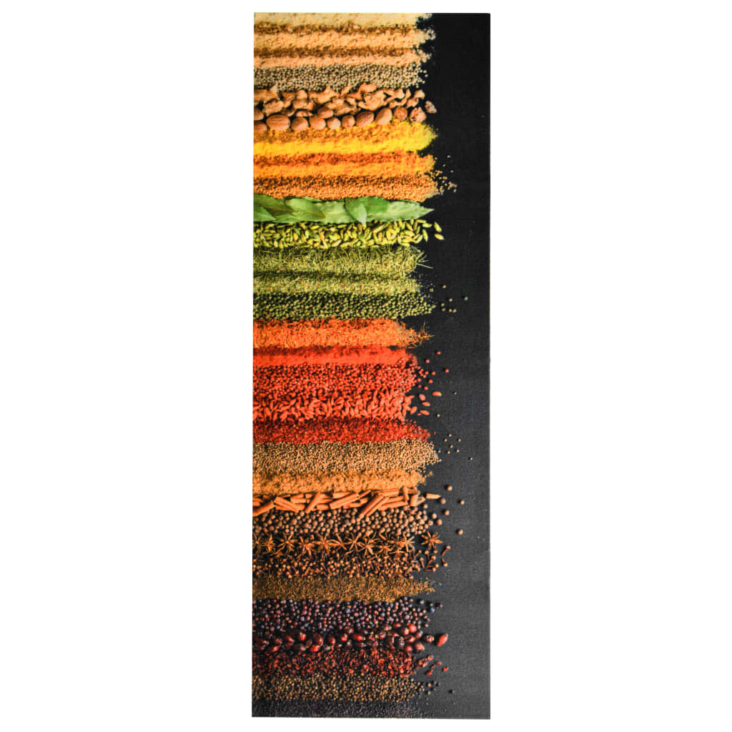 Tapis de sol de cuisine lavable Épice 45x150 cm