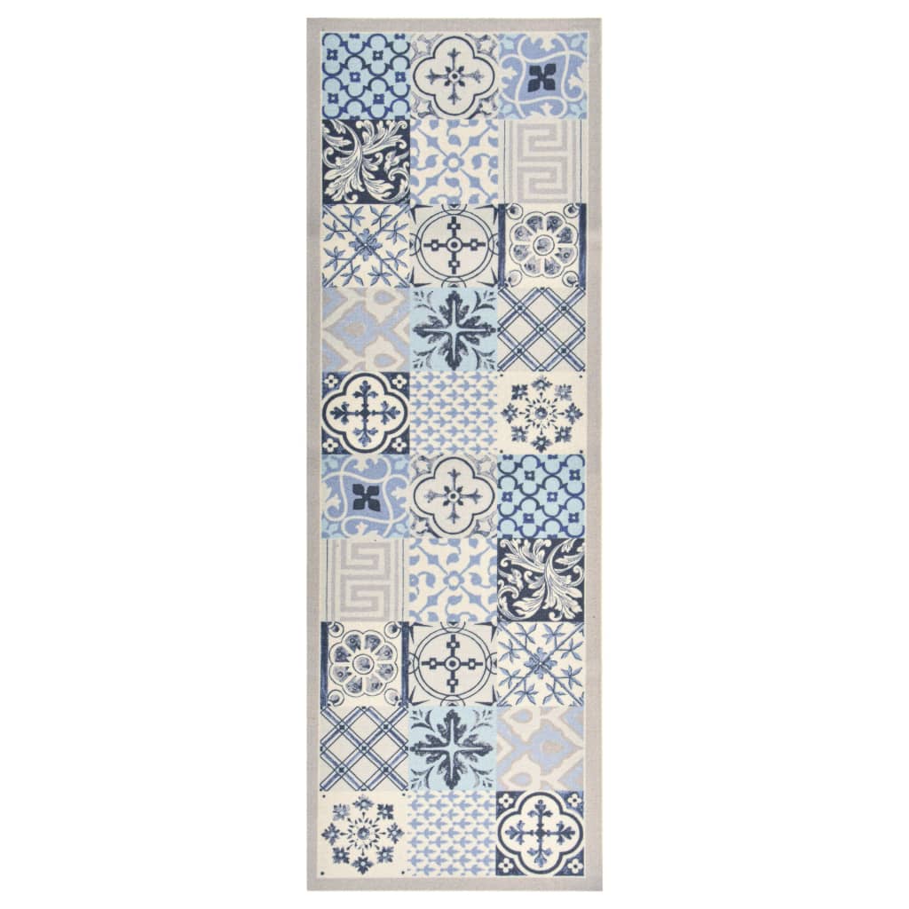 Tapis de sol de cuisine lavable Mosaïque 45x150 cm