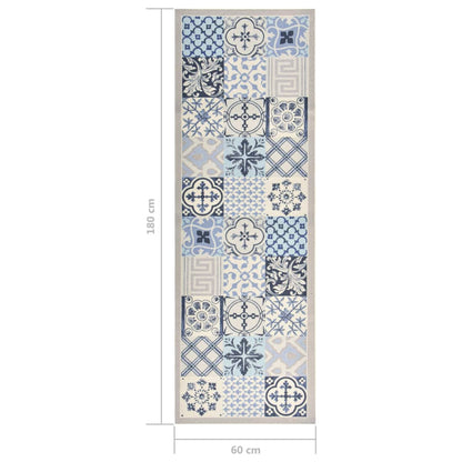 Tapis de sol de cuisine lavable Mosaïque 60x180 cm