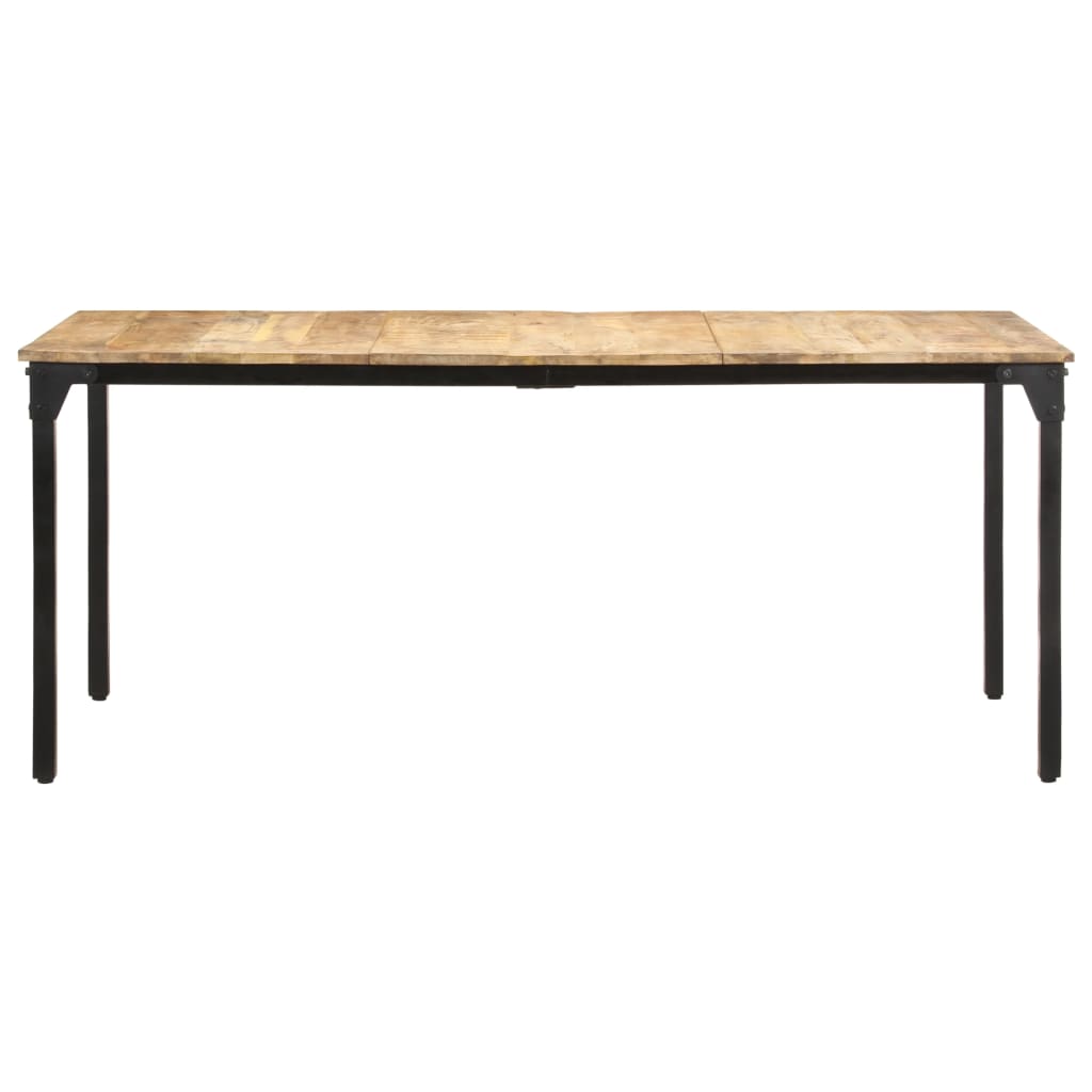 Table à manger 180x90x76 cm Bois de manguier brut