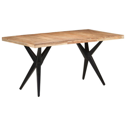 Table de salle à manger 160x80x76 cm Bois d'acacia solide