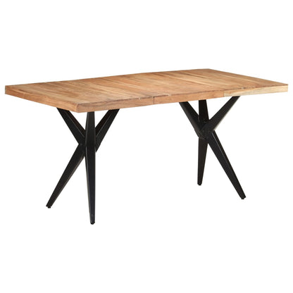 Table de salle à manger 160x80x76 cm Bois d'acacia solide