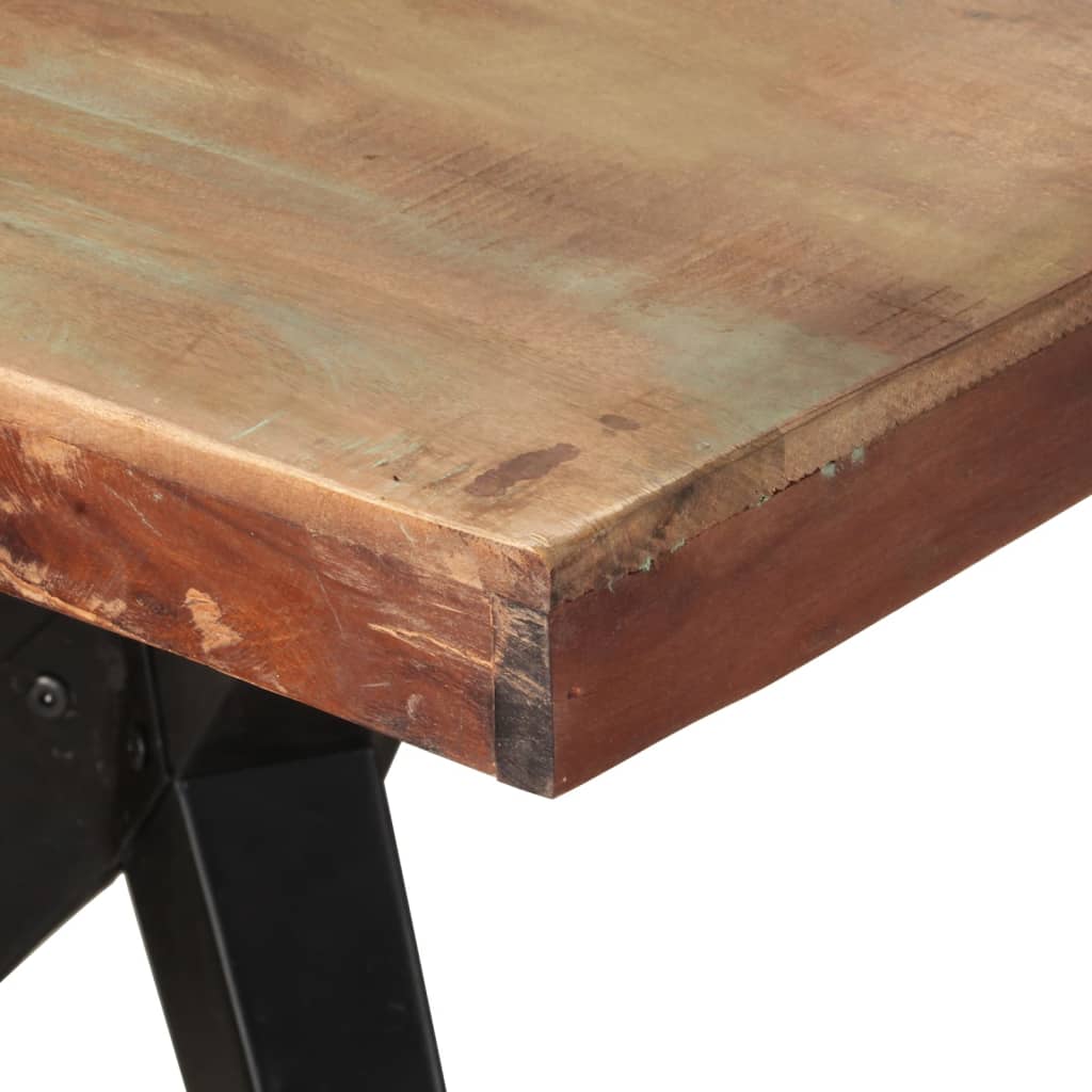 Table à manger 200x90x76 cm Bois de récupération massif