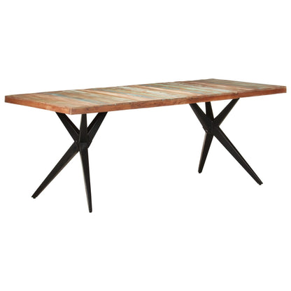 Table à manger 200x90x76 cm Bois de récupération massif