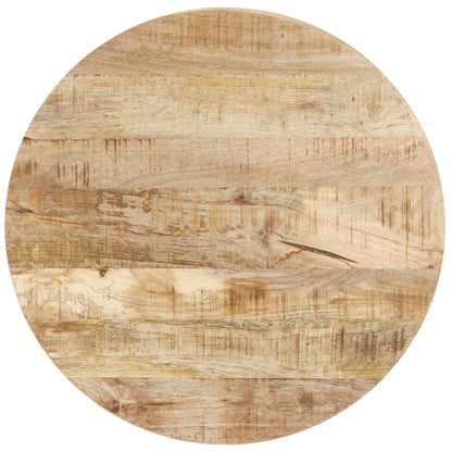 Table de bistro Ø60x76 cm Bois de manguier brut