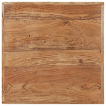 Table de bistro 60x60x76 cm Bois d'acacia massif