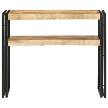 Table console 90x30x75 cm Bois de manguier brut