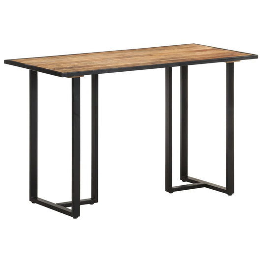 Table à manger 120 cm Bois de manguier brut