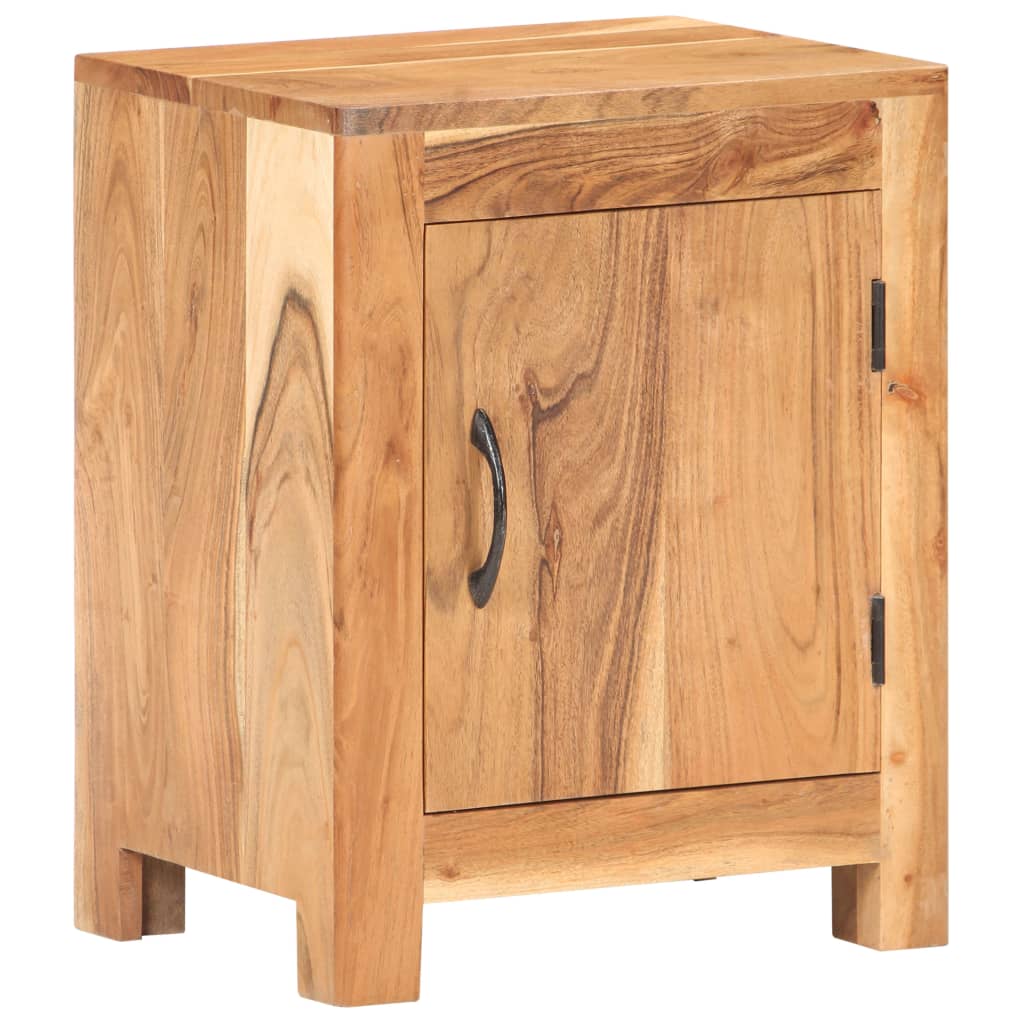 Table de chevet 40x30x50 cm Bois d'acacia massif