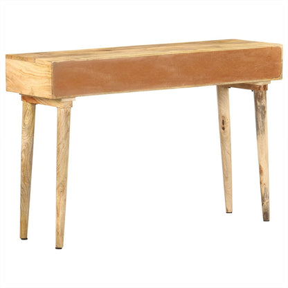 Table console 115x35x76 cm Bois de manguier massif