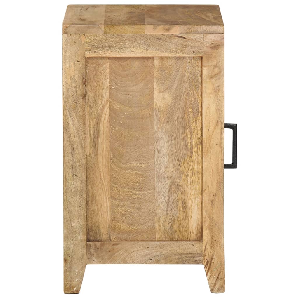 Table de chevet 40x30x50 cm Bois de manguier massif