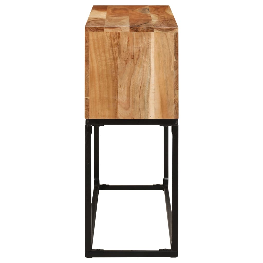 Table console 120x30x75 cm Bois d'acacia massif