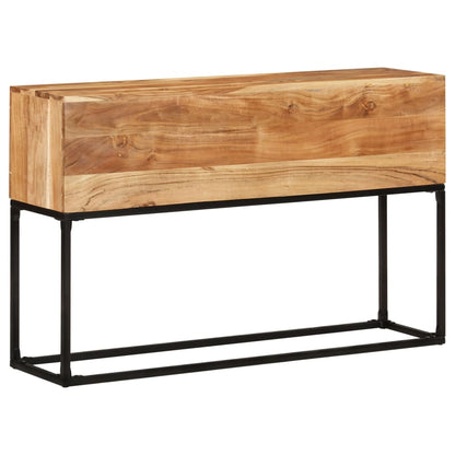 Table console 120x30x75 cm Bois d'acacia massif