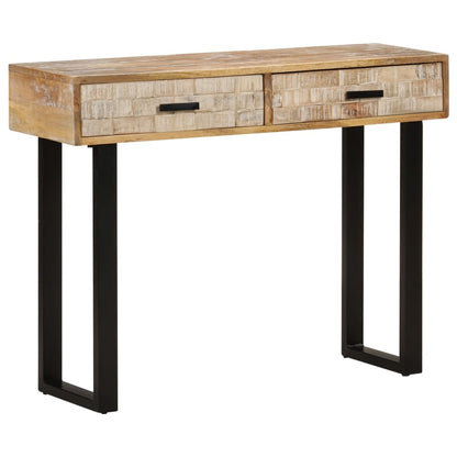 Table console 100x30x75 cm Bois de manguier massif