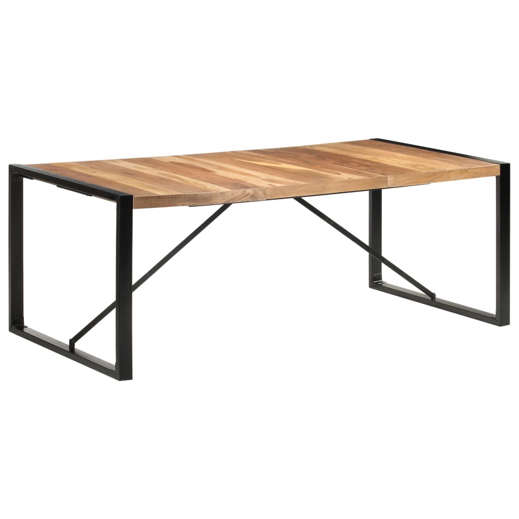 Table à manger 200x100x75 cm bois massif