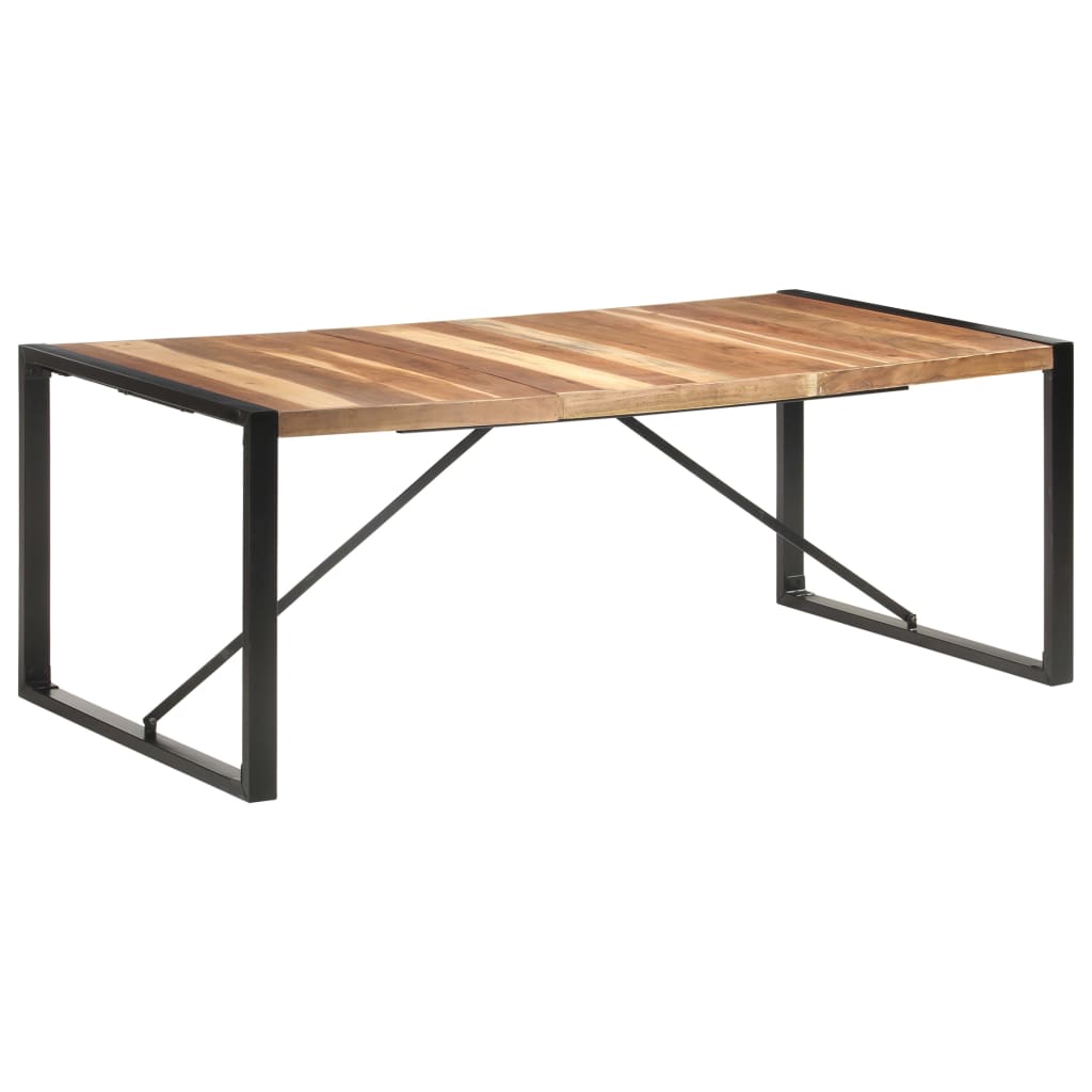 Table à manger 200x100x75 cm bois massif