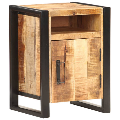 Table de chevet 40x35x55 cm Bois de manguier solide