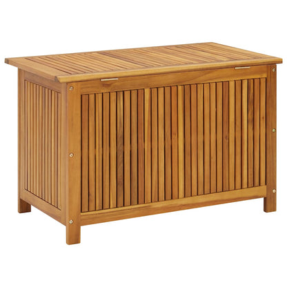 Boîte de rangement de jardin 90x50x58 cm bois d'acacia massif