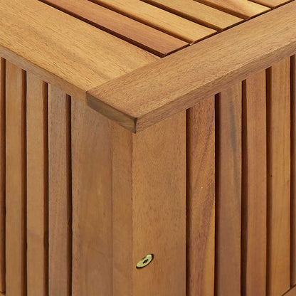 Boîte de rangement de jardin 90x50x58 cm bois d'acacia massif