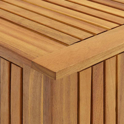 Boîte de rangement de jardin 60x50x58 cm Bois d'acacia solide