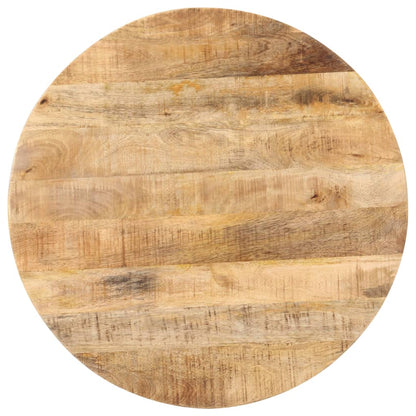 Table de bistro Ronde Ø70x75 cm Bois de manguier brut