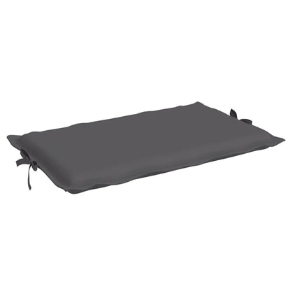 Coussin de chaise longue anthracite 186x58x3 cm tissu oxford