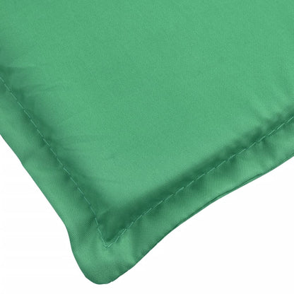 Coussin de chaise longue vert 186x58x3 cm tissu oxford