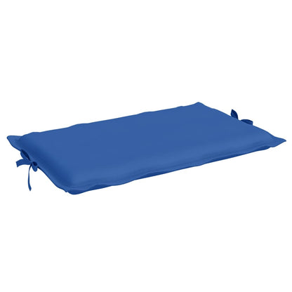 Coussin de chaise longue bleu royal 186x58x3 cm tissu oxford