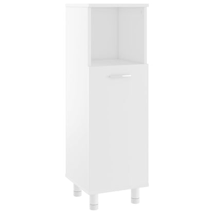 Ensemble de meubles de bain 3 pcs Blanc Bois d'ingénierie