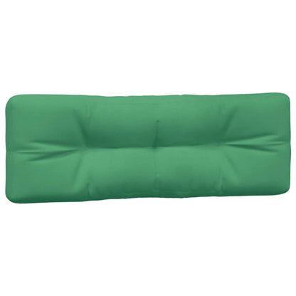 Coussins de palette lot de 3 vert tissu