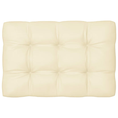 Coussins de canapé palette lot de 7 Crème