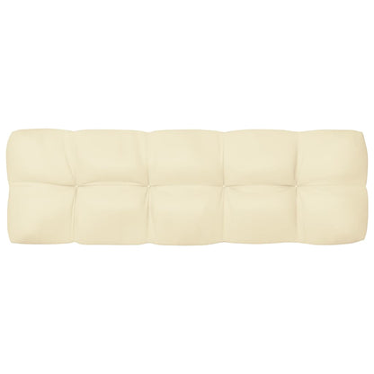 Coussins de canapé palette lot de 7 Crème