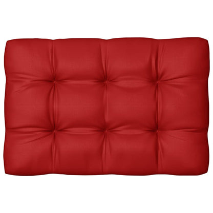 Coussins de canapé palette lot de 7 Rouge