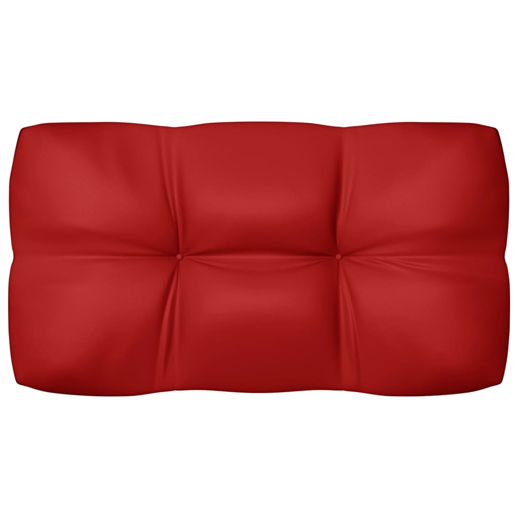 Coussins de canapé palette lot de 7 Rouge