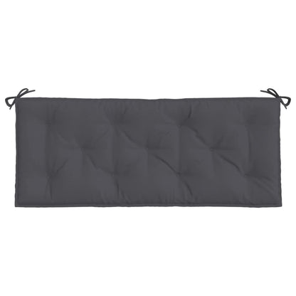 Coussin de banc de jardin anthracite 120x50x7 cm tissu oxford