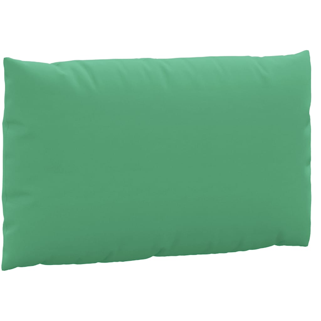 Coussins de palette lot de 2 vert tissu oxford