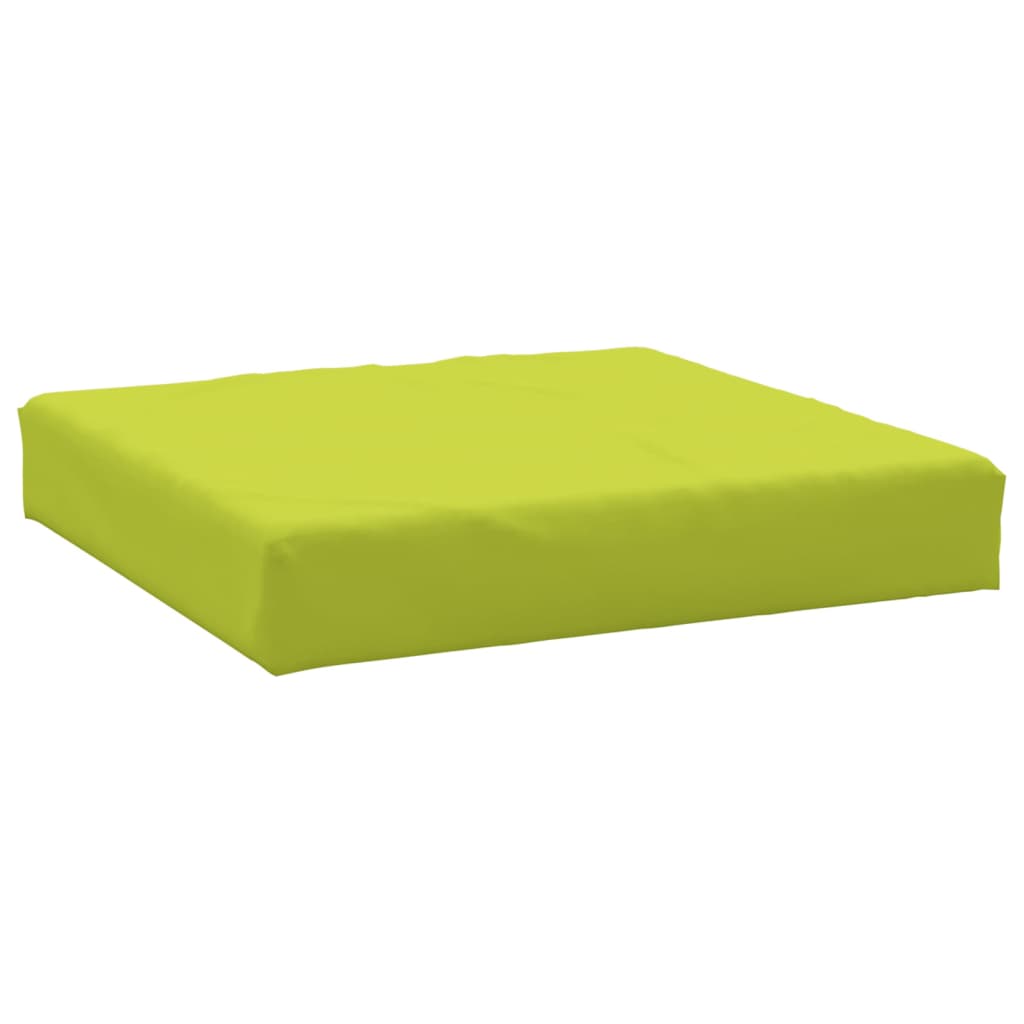 Coussins de palette lot de 2 vert vif tissu oxford